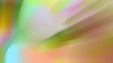 Sürekli hareket eden renkli ışık huzmeleri, parlak ve güzel görünüyor..