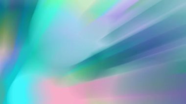 Sürekli hareket eden renkli ışık huzmeleri, parlak ve güzel görünüyor..