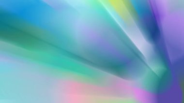 Sürekli hareket eden renkli ışık huzmeleri, parlak ve güzel görünüyor..