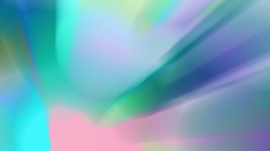 Sürekli hareket eden renkli ışık huzmeleri, parlak ve güzel görünüyor..