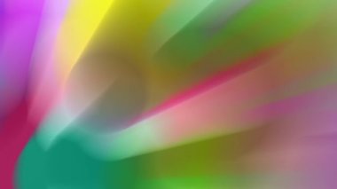 Sürekli hareket eden renkli ışık huzmeleri, parlak ve güzel görünüyor..