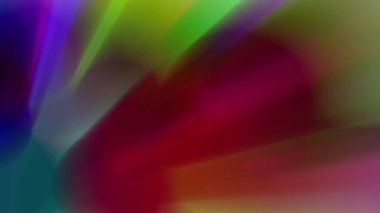 Işık demeti sürekli hareket eder, parlak ve güzel görünür..