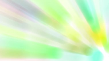 Parlak renkli ışık demetleri sürekli hareket halinde..