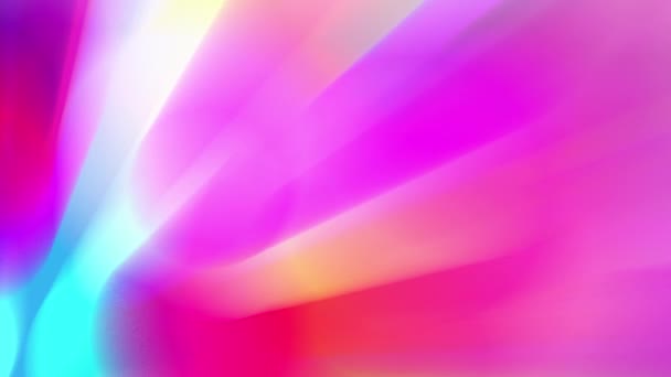 Colorful Light Beams Moving Continuously Looks Bright Beautiful — Vídeos de Stock