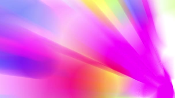 Colorful Light Beams Moving Continuously Looks Bright Beautiful — Video Stock