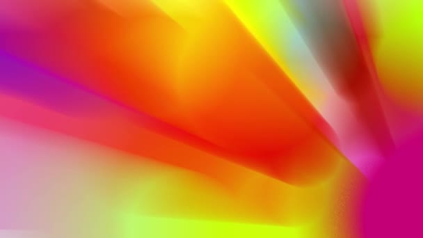 Rayos Luz Colores Que Mueven Continuamente Brillante Hermoso — Vídeo de stock