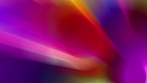 Colorful Light Beams Moving Continuously Looks Bright Beautiful — Vídeos de Stock