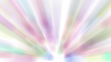 Renkli ışık demetleri yavaşça hareket etti, parlak görünüyordu..