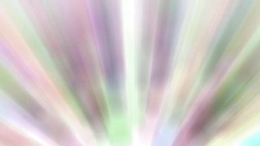 Renkli ışık demetleri yavaşça hareket etti, parlak görünüyordu..