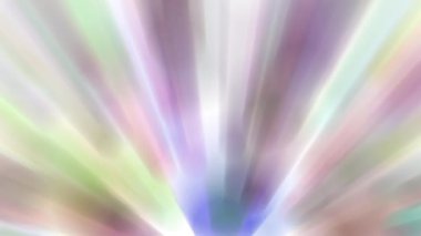 Parlak renkli ışık demetleri sürekli hareket ediyor, parlak görünüyorlar..