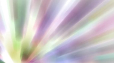 Parlak renkli ışık demetleri sürekli hareket ediyor, parlak görünüyorlar..