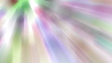 Parlak renkli ışık demetleri sürekli hareket ediyor, parlak görünüyorlar..