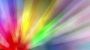 Işık huzmeleri aralıksız yayılıyor, parlak ve güzel görünüyorlar..