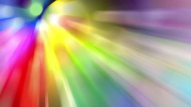 Işık huzmeleri aralıksız yayılıyor, parlak ve güzel görünüyorlar..