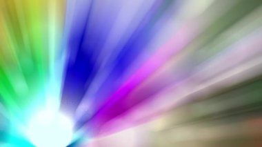 Işık huzmeleri aralıksız yayılıyor, parlak ve güzel görünüyorlar..