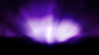 Işık huzmeleri aralıksız yayılıyor, parlak ve güzel görünüyorlar..