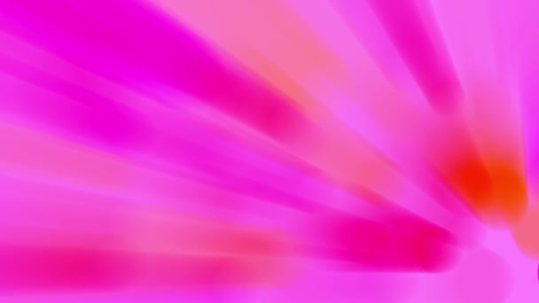 Jasně Růžový Paprsek Světla Stále Pohyboval — Stock video