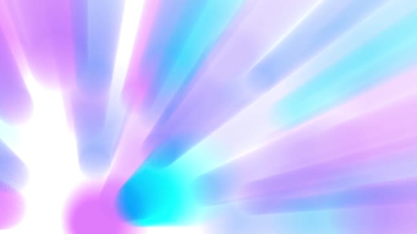 Brightly Colored Light Beams Constantly Moving — Video Stock