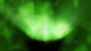 Işık huzmeleri aralıksız yayılıyor, parlak ve güzel görünüyorlar..