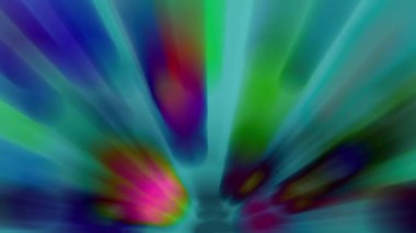 Işık huzmeleri aralıksız yayılıyor, parlak ve güzel görünüyorlar..