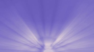 The beams of light spread continuously, looking bright and beautiful.
