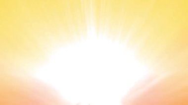 Işık huzmeleri aralıksız yayılıyor, parlak ve güzel görünüyorlar..