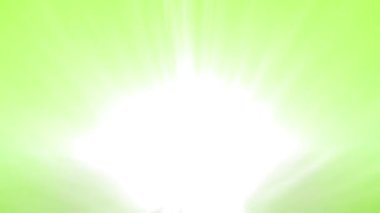 Işık huzmeleri aralıksız yayılıyor, parlak ve güzel görünüyorlar..