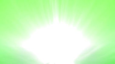 The beams of light spread continuously, looking bright and beautiful.