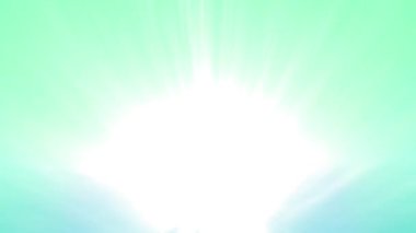 Işık huzmeleri aralıksız yayılıyor, parlak ve güzel görünüyorlar..