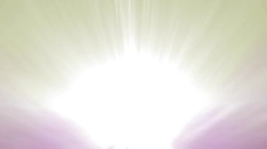 Işık huzmeleri aralıksız yayılıyor, parlak ve güzel görünüyorlar..