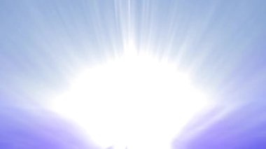 Işık huzmeleri aralıksız yayılıyor, parlak ve güzel görünüyorlar..