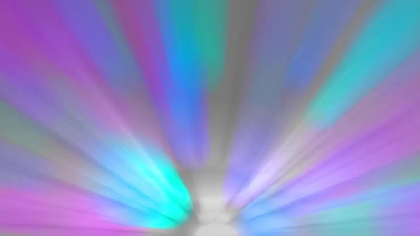 Beams Light Spread Continuously Looking Bright Beautiful — Video Stock