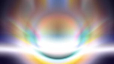 Işık huzmeleri aralıksız yayılıyor, parlak ve güzel görünüyorlar..