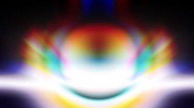 Işık huzmeleri aralıksız yayılıyor, parlak ve güzel görünüyorlar..