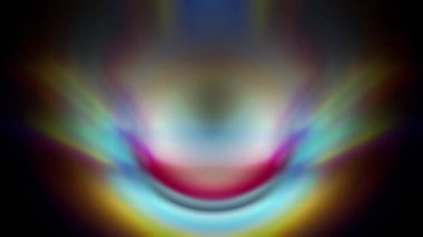 Işık huzmeleri aralıksız yayılıyor, parlak ve güzel görünüyorlar..