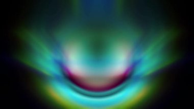 The beams of light spread continuously, looking bright and beautiful.