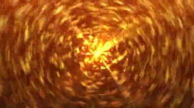 The beams of light spread continuously, looking bright and beautiful.
