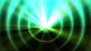 The beams of light spread continuously, looking bright and beautiful.