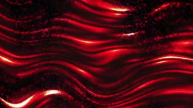 Klasik bir görünüş için ışığı yansıtan dalgalı, kıvrımlı bir yüzey..