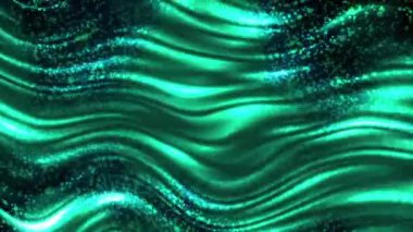 Klasik bir görünüş için ışığı yansıtan dalgalı, kıvrımlı bir yüzey..