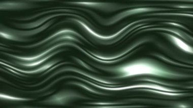 Klasik bir görünüş için ışığı yansıtan dalgalı, kıvrımlı bir yüzey..