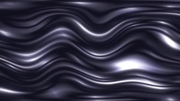 Curved Wavy Surface Looks Modern Beautiful — Vídeo de Stock