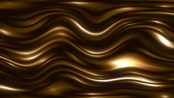 Curved Wavy Surface Looks Modern Beautiful — 图库视频影像