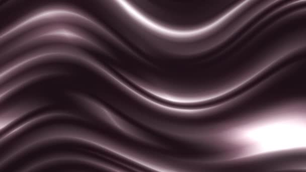 Curved Wavy Surface Looks Modern Beautiful — стоковое видео