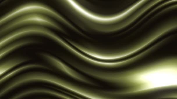Curved Wavy Surface Looks Modern Beautiful — Video Stock