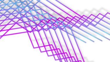 Renk çizgileri sürekli hareket eder, parlak ve sıcak görünür..