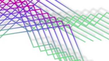 Renk çizgileri sürekli hareket eder, parlak ve sıcak görünür..