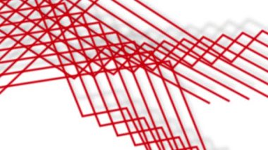 Renk çizgileri sürekli hareket eder, parlak ve sıcak görünür..