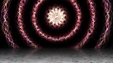 Işık sürekli uçuyordu, merkezde bir kara delik vardı, yere yansıyan bir gölge..