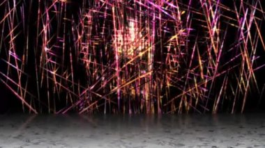 Işık sürekli uçuyordu, merkezde bir kara delik vardı, yere yansıyan bir gölge..